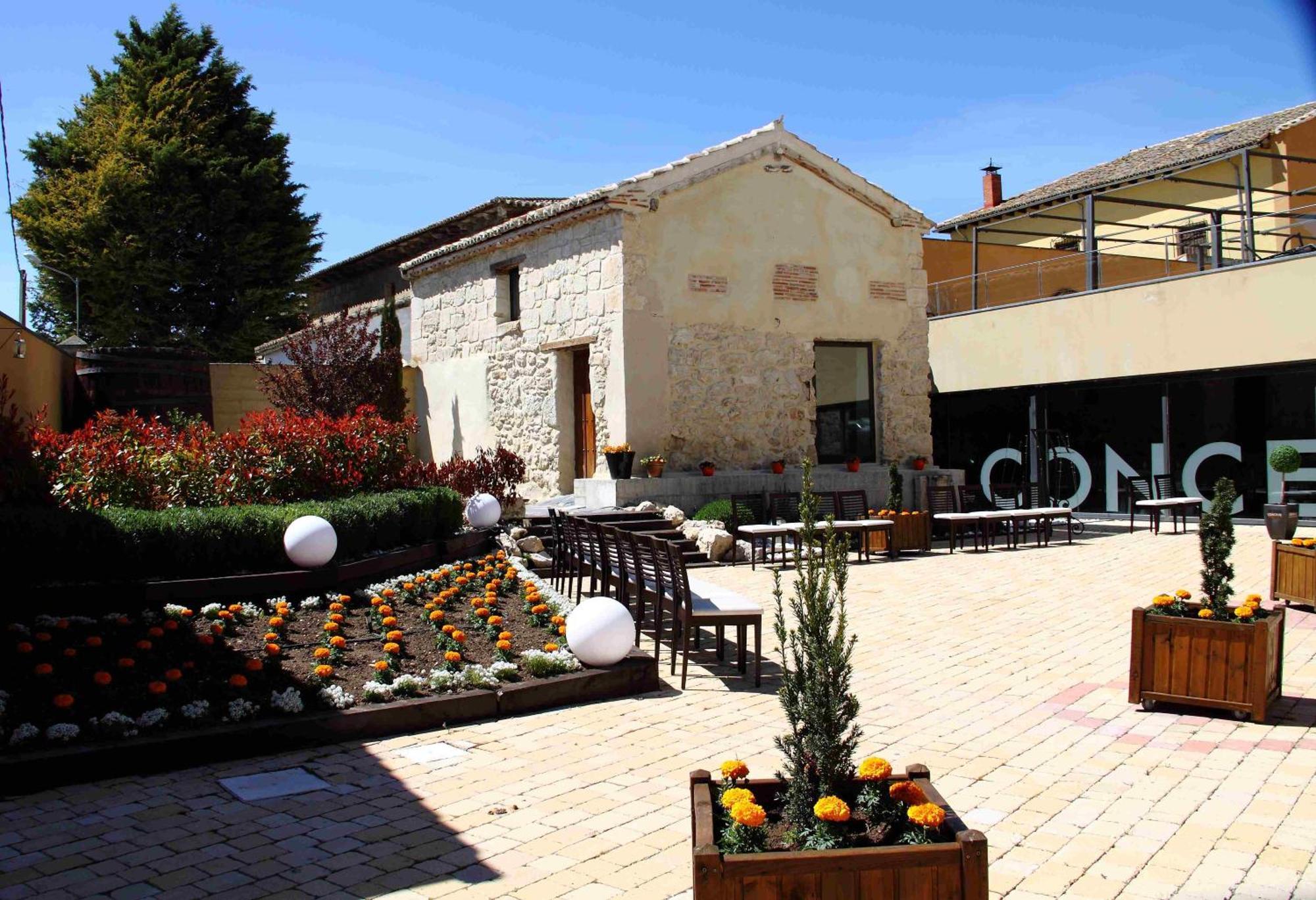 Concejo Hospederia Hotel Valoria la Buena Bagian luar foto