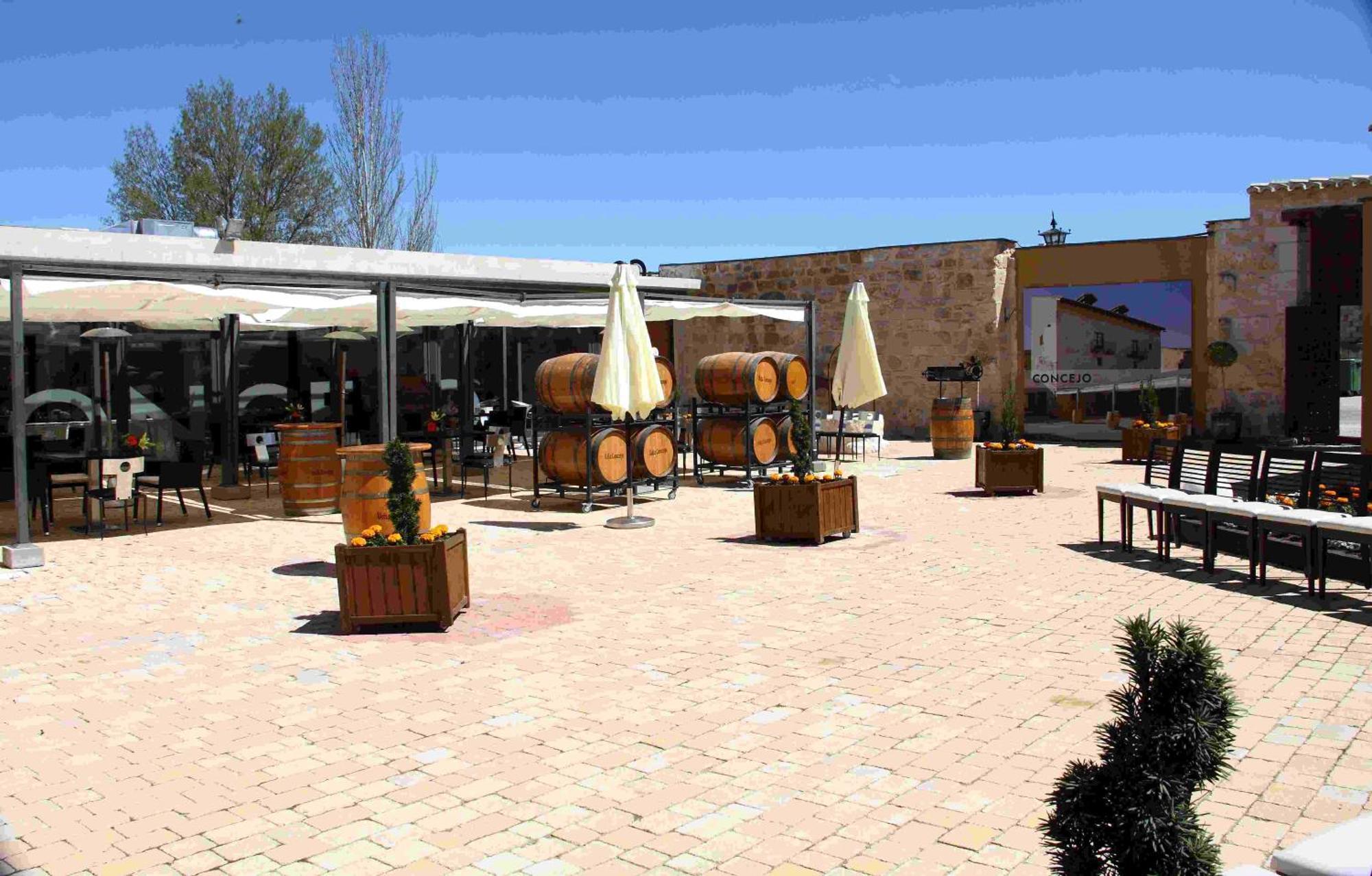 Concejo Hospederia Hotel Valoria la Buena Bagian luar foto