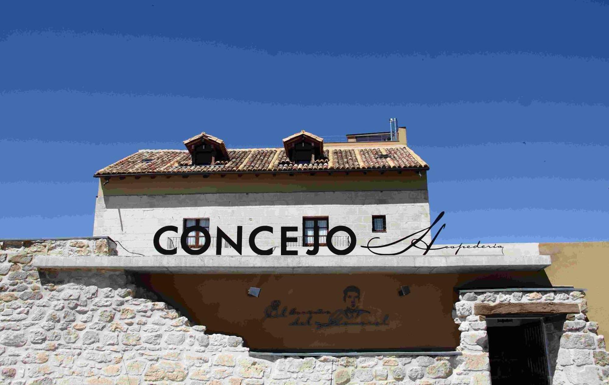 Concejo Hospederia Hotel Valoria la Buena Bagian luar foto
